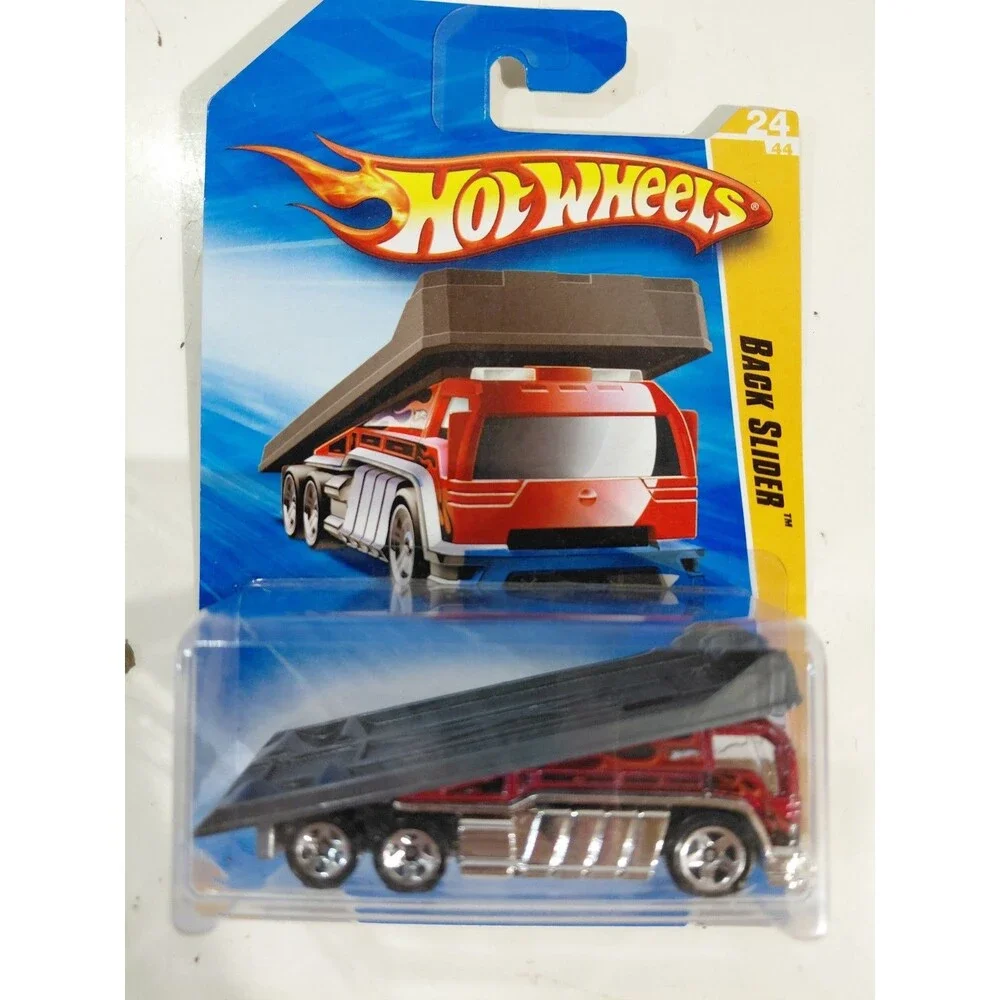 NIP Hot Wheels 2010 New Model 1:64 Die Cast Back Slider Rollback Truck